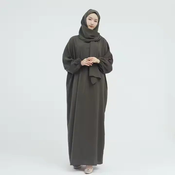 이드 후드 아바야 라마단 무슬림 여성 기도복 이슬람 의류 아랍 로브 두바이 카프탄 아바야스 젤라바 케바야 잘라비야