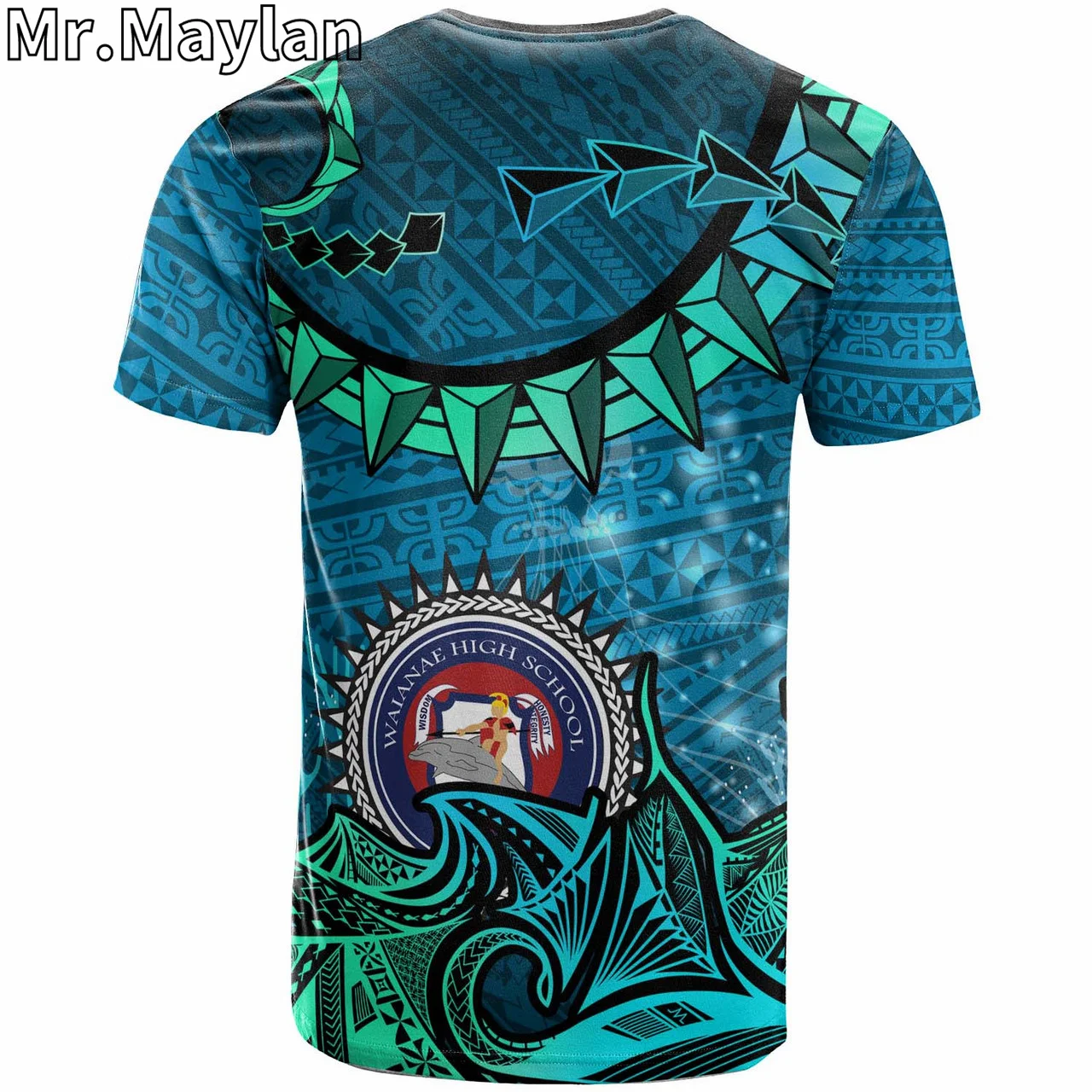 3D Custom Hawaii Polynesian T-Shirt Seariders Tribal Pattern Tattoo Tshirt Man/Woman Harajuku Streetwear Tshirts Short sleeve