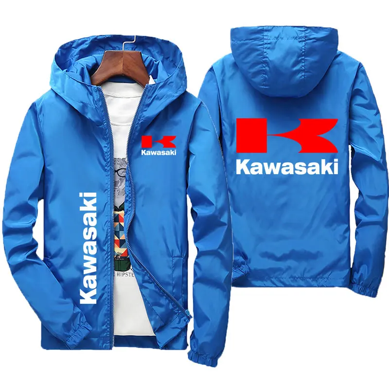 

Kawasaki Logo Motorcycle Racing Teams Мужские куртки Пальто 2025 Новая весенне-осенняя мужская куртка Новая повседневная спортивная мужская одежда Пальто