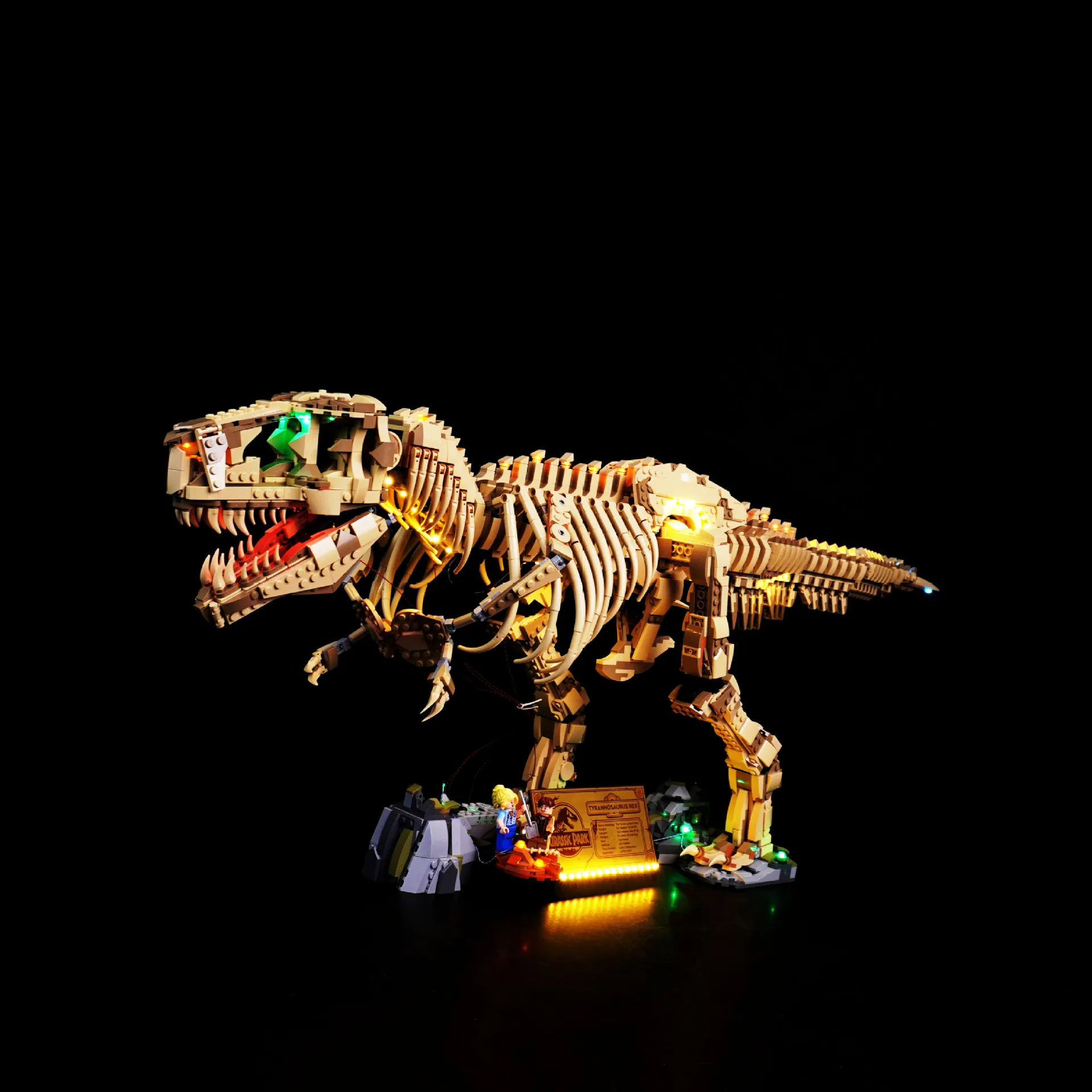 

Led Light Kit Suitable for LEGO Dinosaur Fossils: Tyrannosaurus Rex 76968 Not Include Building Blocks