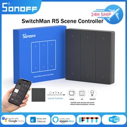 SONOFF R5 Remote Controller smart scene switch Compatible With MINIR4/B02-BL/B05-BL/S40/S40 LITE Two-way Or Multi-way Control