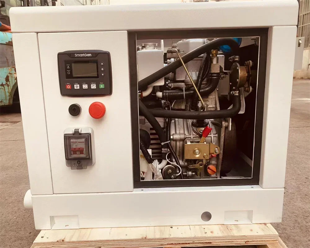 Deposit   Mini Silent Marine Diesel Generator set Single Phase Small Portable Sea Water Cooled Generator 6KVA for Boat Yacht