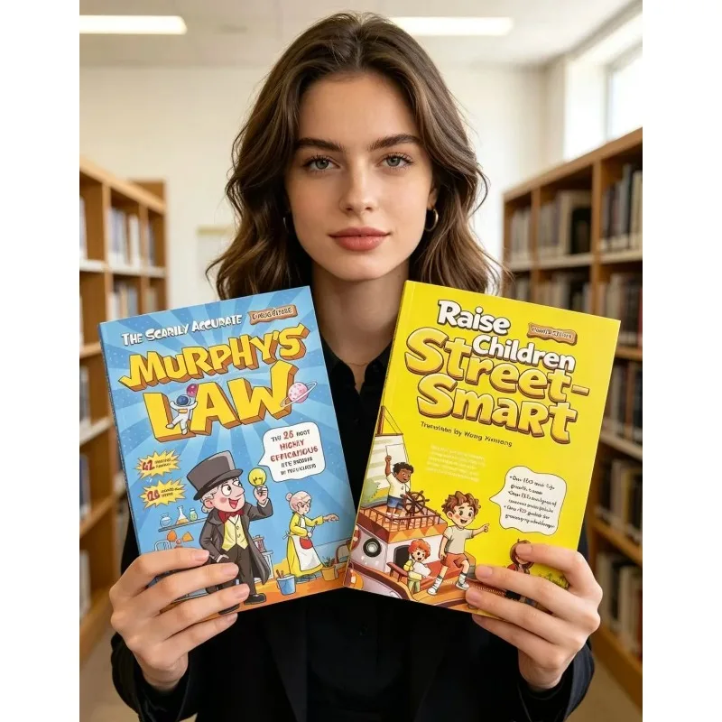 + Livres éducatifs pour enfants : ComiLaw C Books de K. Murphy – Ensemble de livres de lecture pour la croissance et la sagesse – Cadeaux de vacances