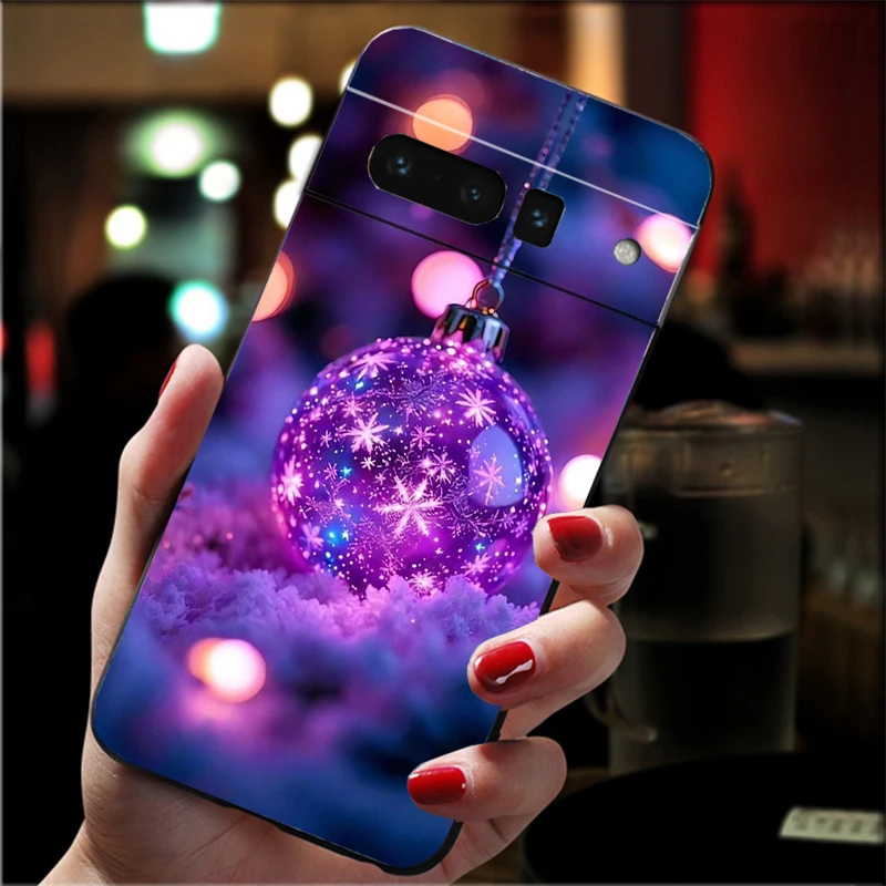 

Merry Christmas Tree Carcasa Funda Phone Case For Google Pixel 10 9 Pro XL 9A 8 7 6 Pro Pixel 8A 7A 6A Pixel 8 7 6 5 Case