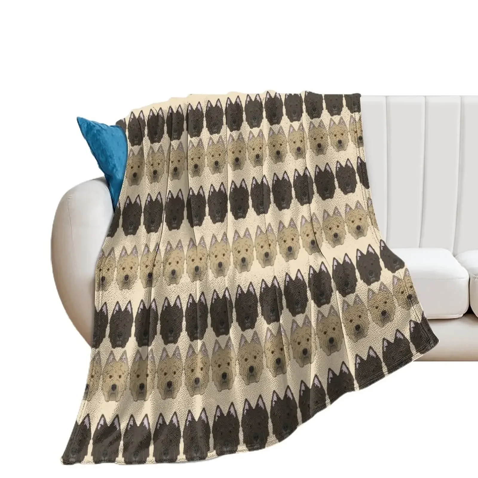 Cairn Terriers Throw Blanket Single Thin Blankets