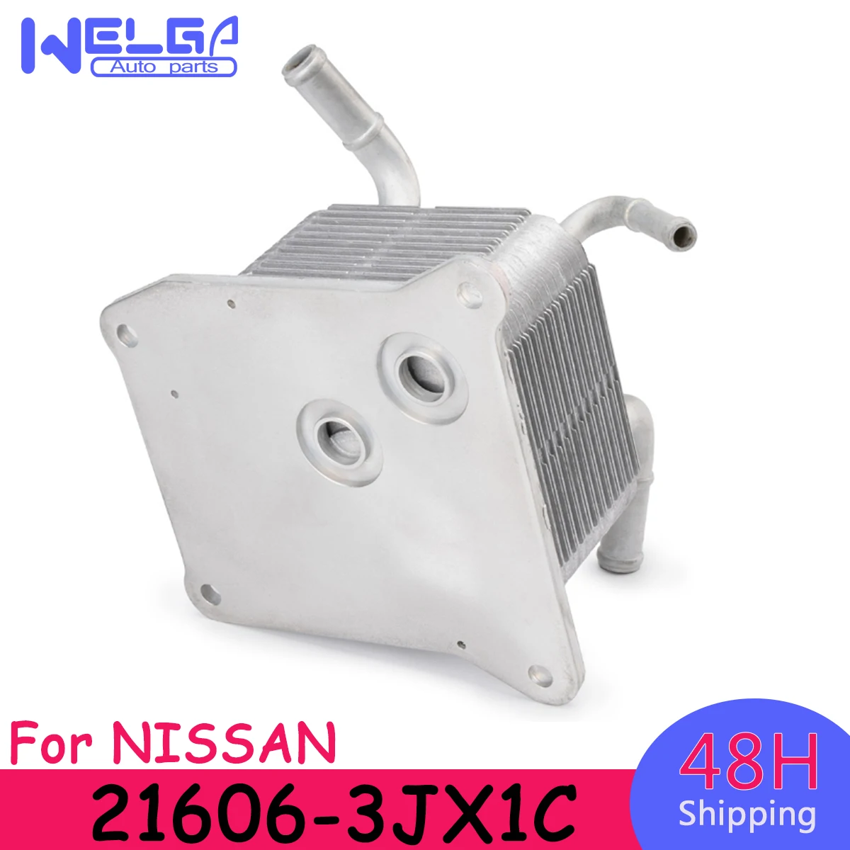 Car Accessories CVT Transmission Oil Cooler with O-rings 21606-3JX1C 3JX0C X420C For Nissan Versa 1.6L 2012-2017 Note 1.6L