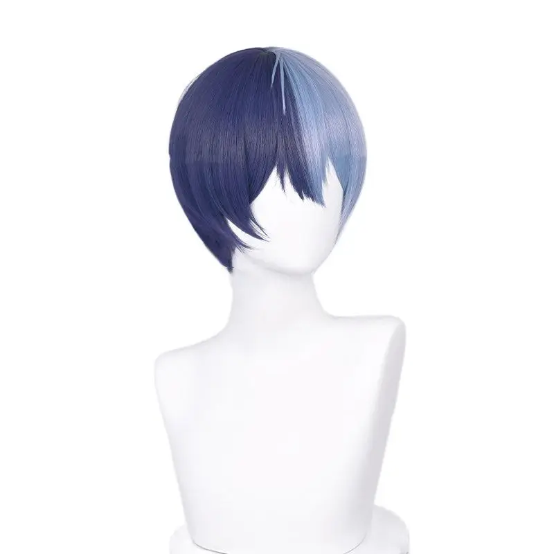 Aoyagi Touya Cosplay Wig Project SEKAI COLORFUL STAGE! Short Heat Resistant Synthetic Cosplay Hair