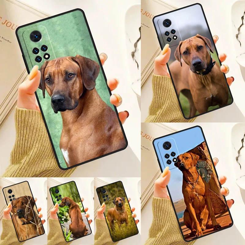 Rhodesian Ridgeback Dog Case For Samsung Galaxy S24 Plus S23 S20 S21FE Lite S22 Ultra Note 20 S8 S9 S10 Phone Coque