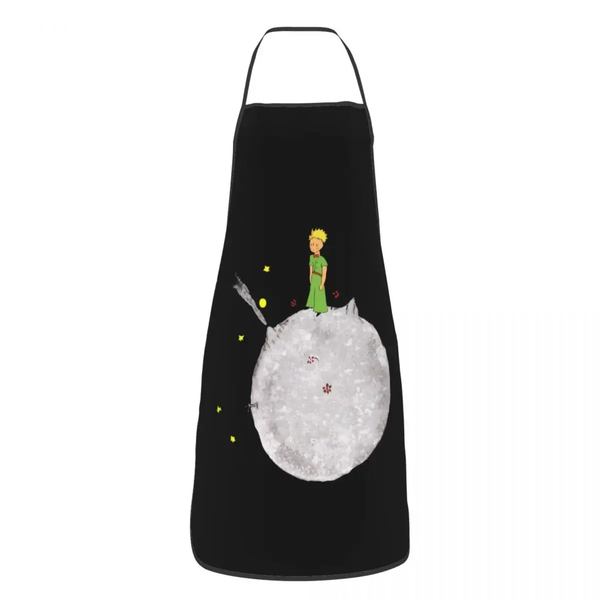 The Little Prince Classic Cartoon Apron Men Women Le Petit Prince Adult Unisex Kitchen Chef Bib Tablier Cuisine Cooking Baking