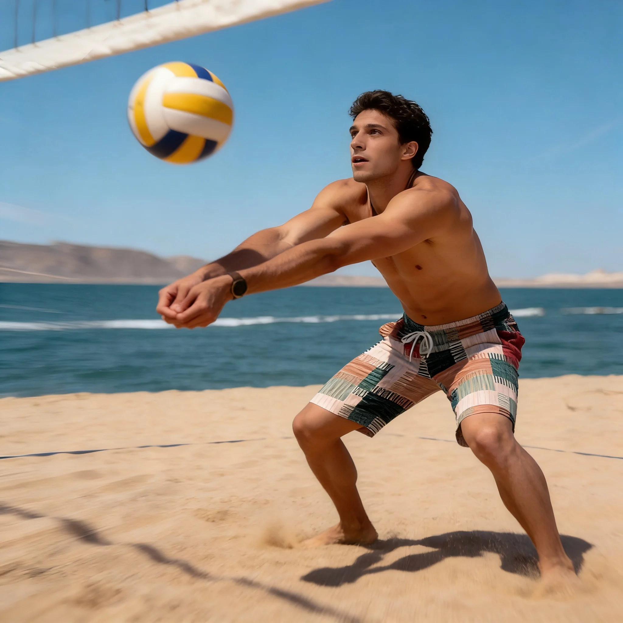 

Gradient Graphic Beach Shorts For Men Colorful 3D Printed Board Shorts Summer Casual Vacation Short Pants Loose Surf Swim Trunks