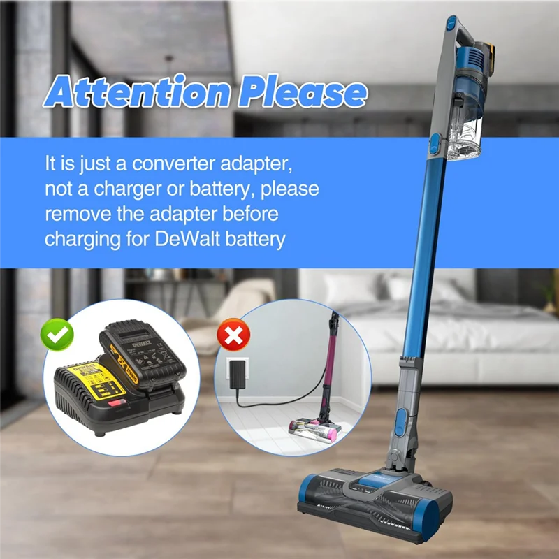 

Battery Adapter For 20V Li- Battery To Replace For Shark XSBT620 XSBT750 XSBT700 Battery (Not Battery) Durable-A78U