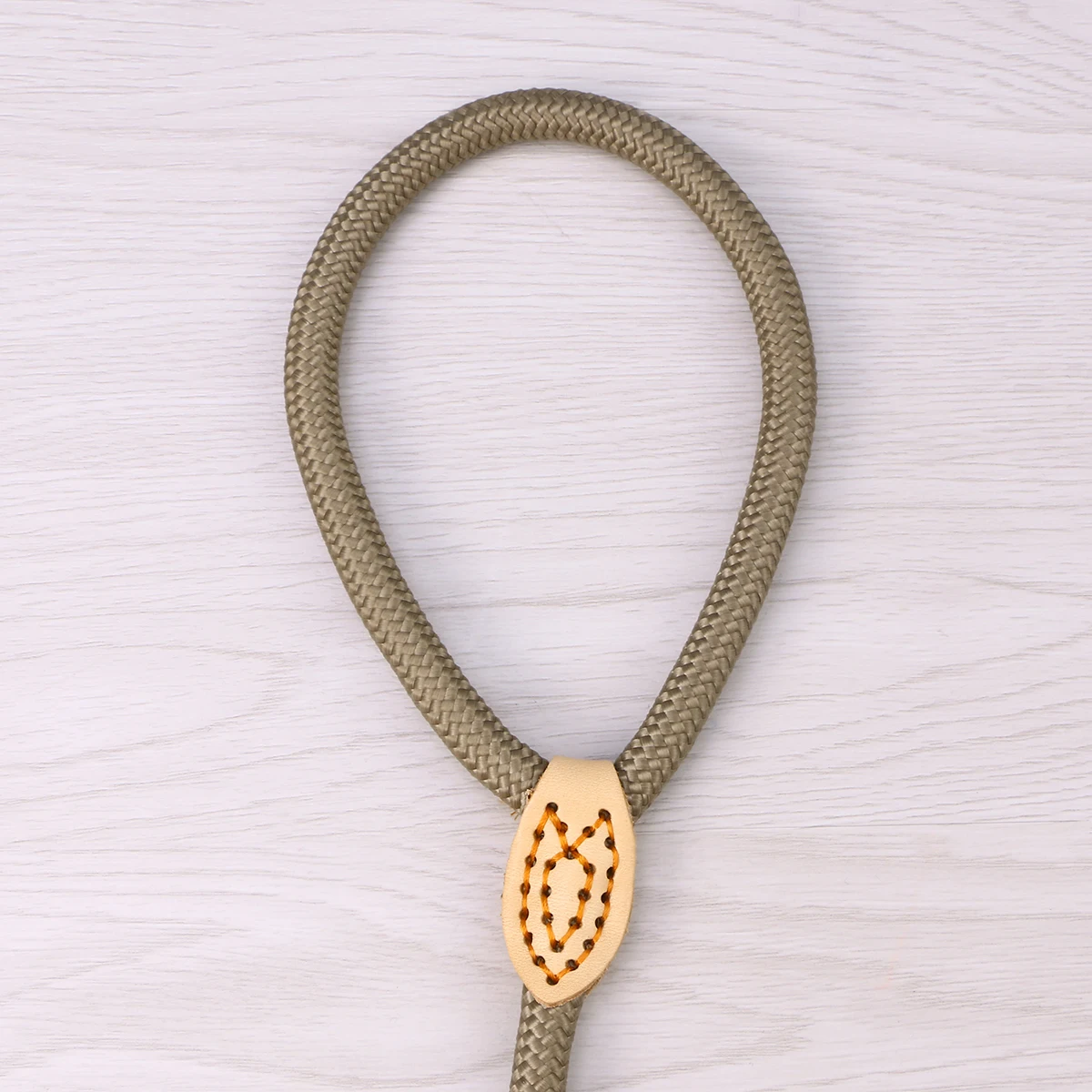 البيج 1 سنتيمتر X 1.25 متر المتسلقين الكلب المقود عالية الشد قوة حبل اتصال الثقيلة مشبك معدني مقود الكلب