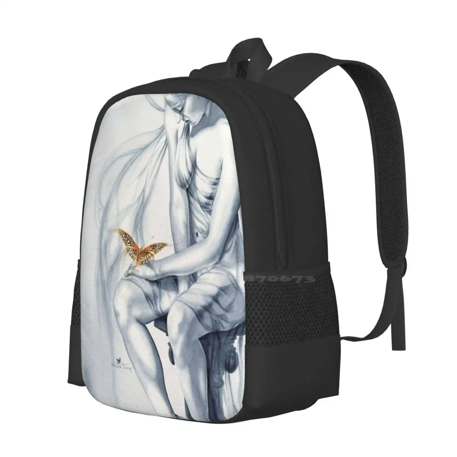 Friendship Backpacks For School Teenagers Girls Travel Bags Fairy Faery Fairies Butterfly Butterflies Spirit Art Spiritual