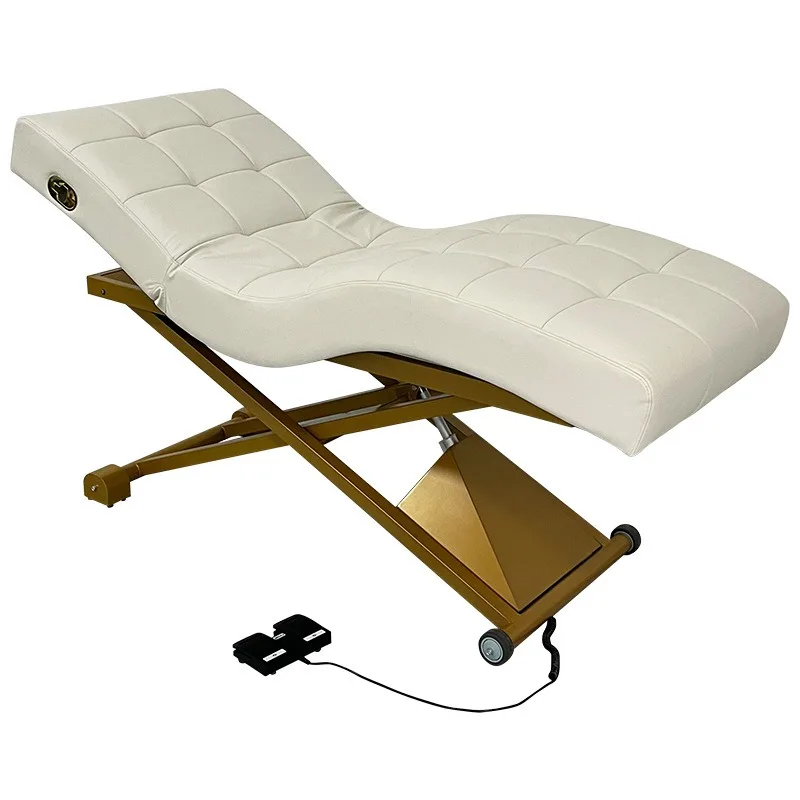 

Electric lift bed S-type beauty salon special bed
