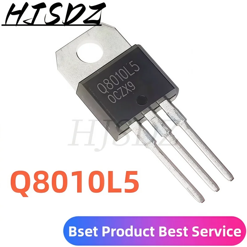 

10PCS/LOT Q8010L5 TO-220 8010l5 800V 10A On Stock New And Original