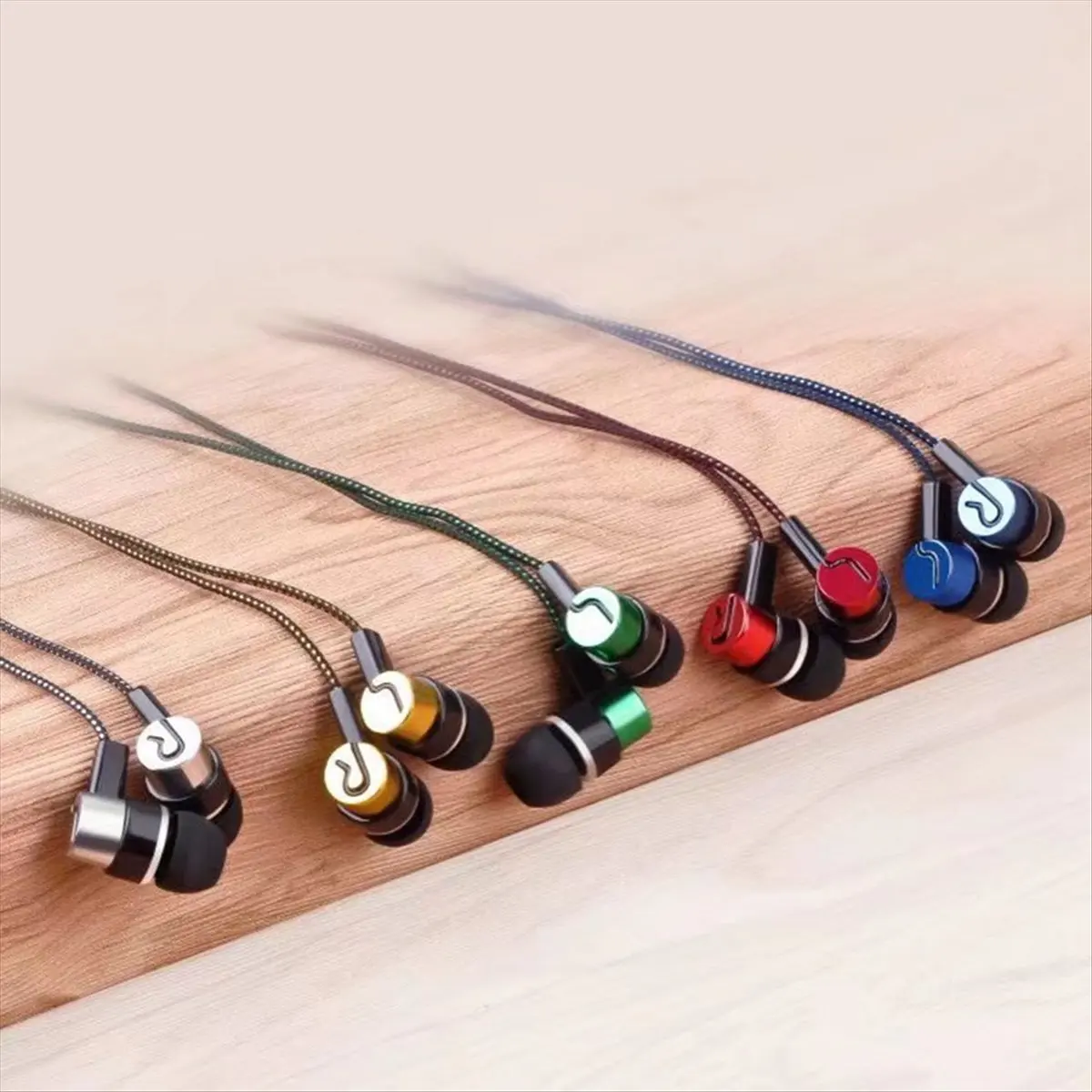 A72Z 3.5mm in-Ear Wired Headphone Stereo Earbuds Mobile Headphone Noise Cancelling Superb Stereo Earphone B