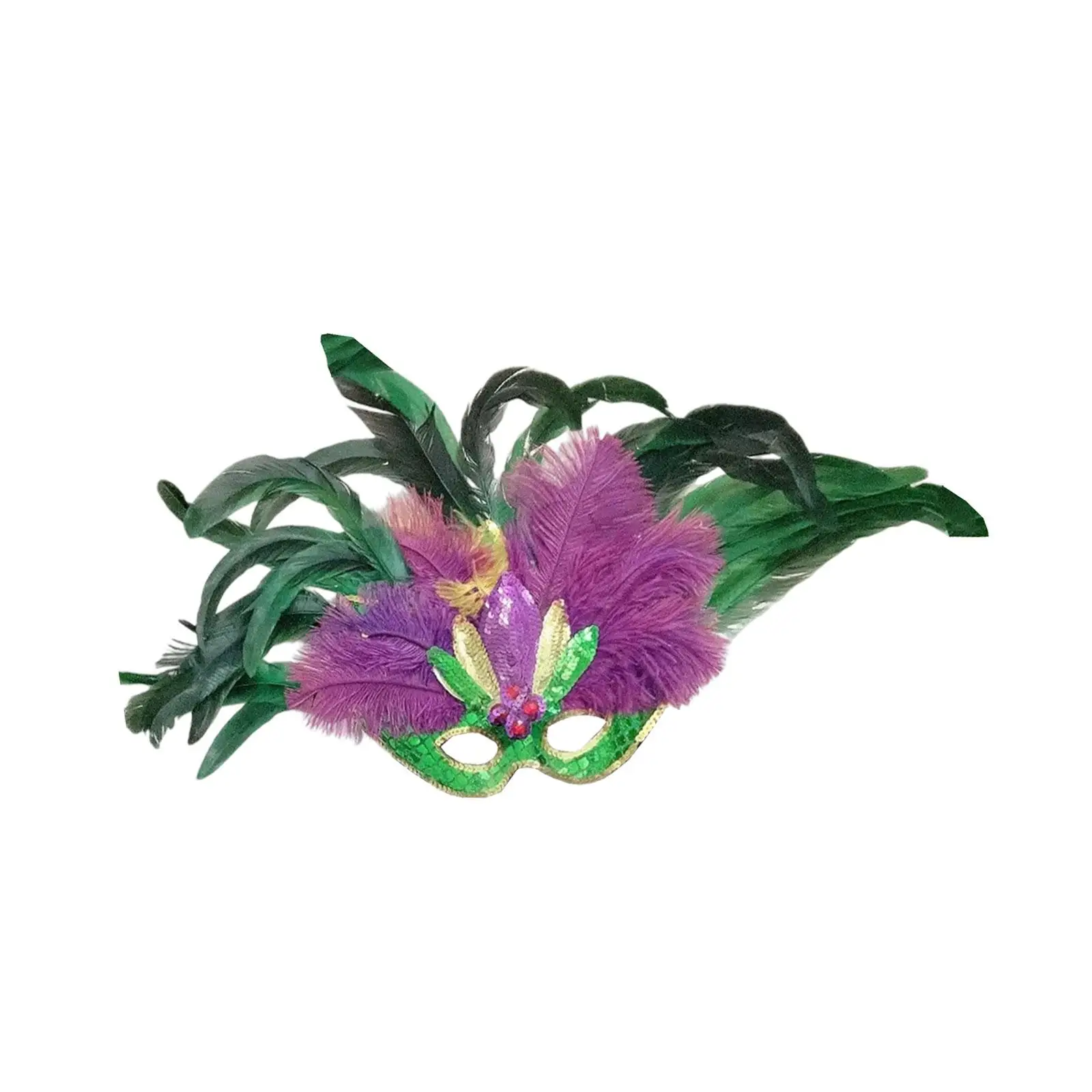 

Masquerade Mask Elegant Headpiece Decoration Men Women Costume Prop for Halloween Dress up Cosplay Nightclub Mardi Gras