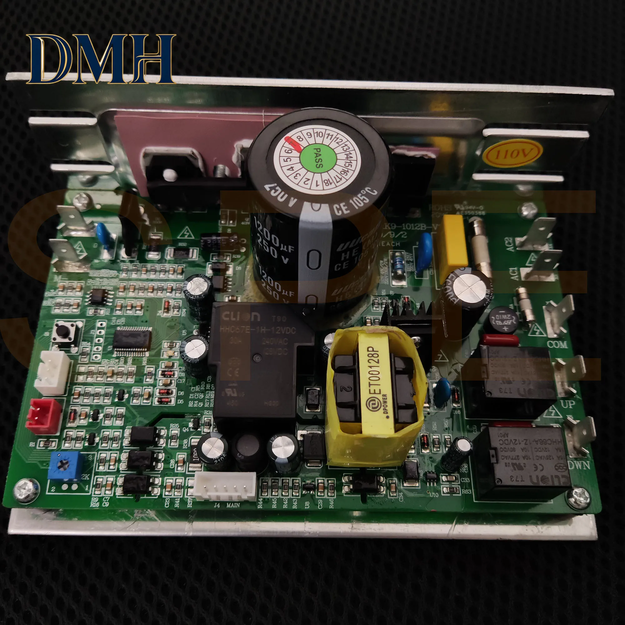 Placa de controle PCB-ZYXK9-1012B-V1.1 para Esteira Reebok Jet 100, Placa-mãe TD443B-631-001 110V/220V