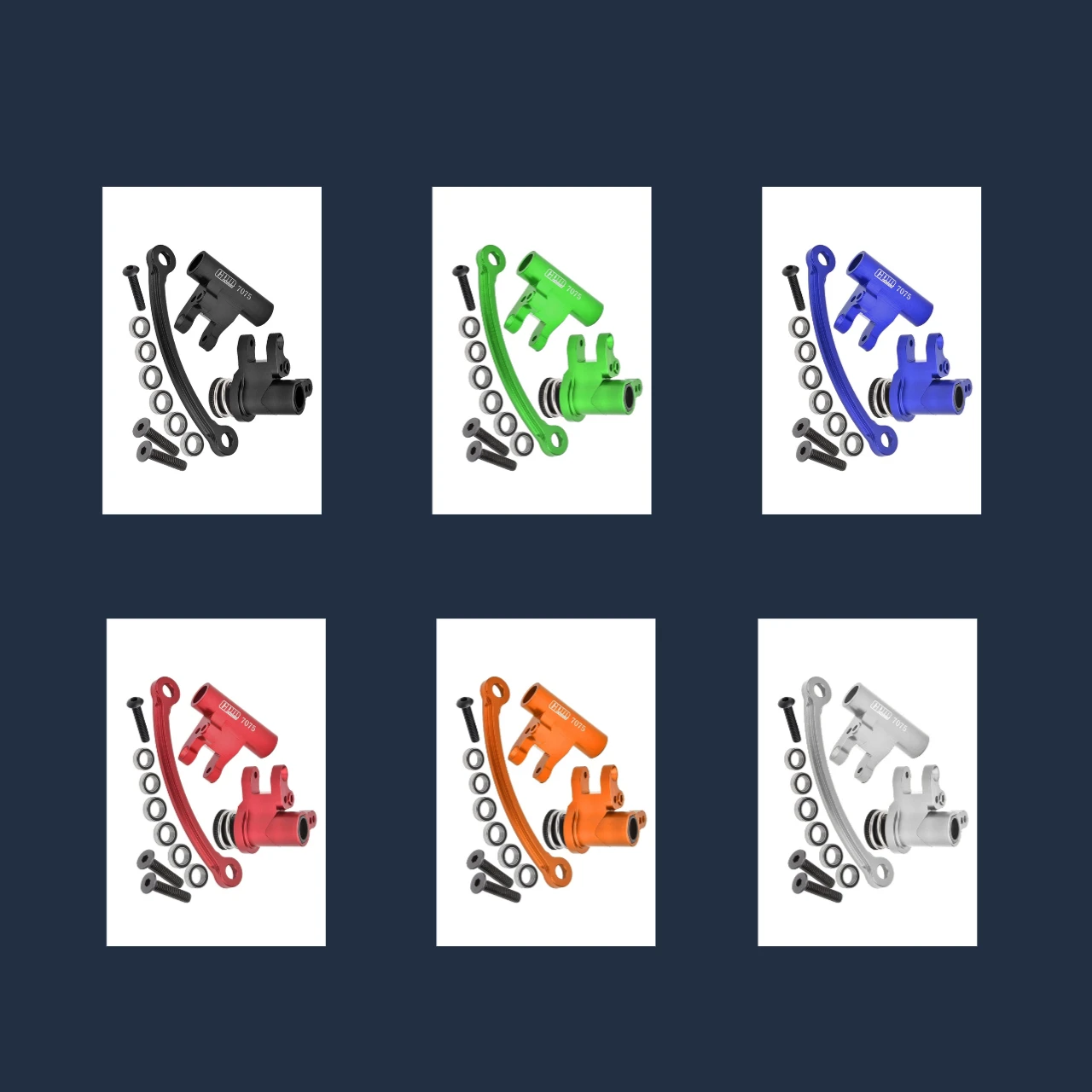 

Алюминиевый рулевой рычаг GPM 7075, комплект для Lasernut Tenacity Ultra4 DB Pro LOS231026