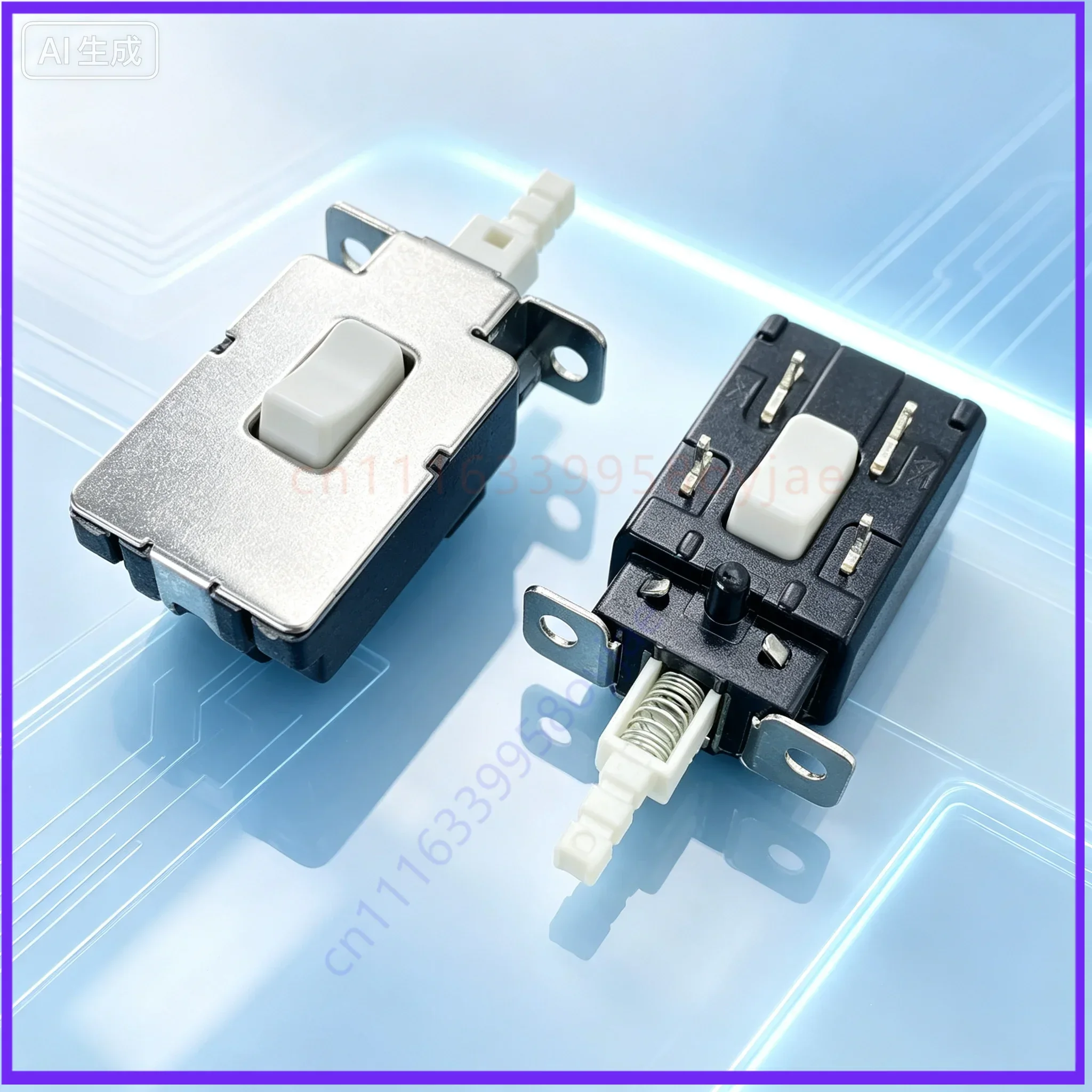Reliable KDC-A11 Latching Power Switch 4Pin Push Button for JM  20pcs