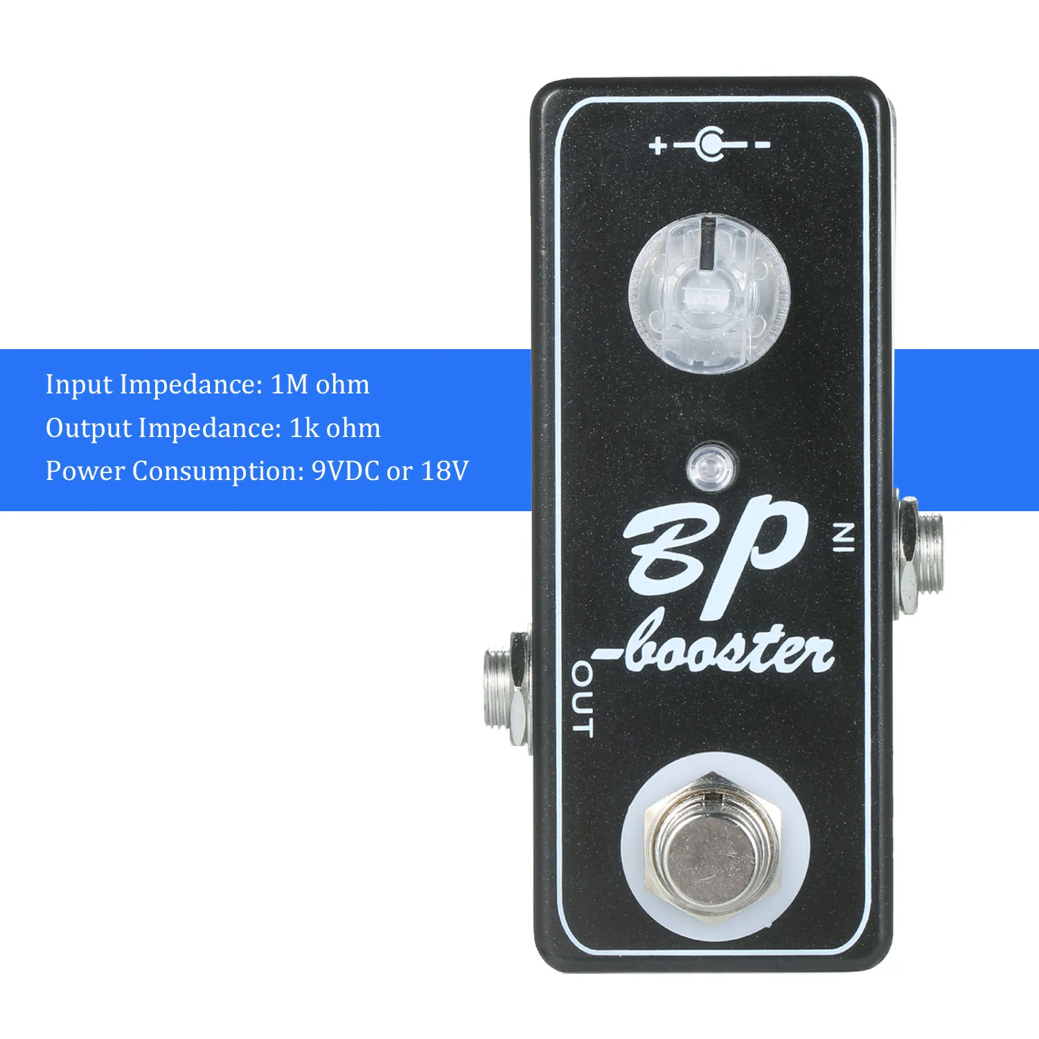 

MOSKY Audio Guitar Pedals BP Booster Clean Boost Effect Type True Bypass Switching for Guitar Bass Electro-acoustic Products