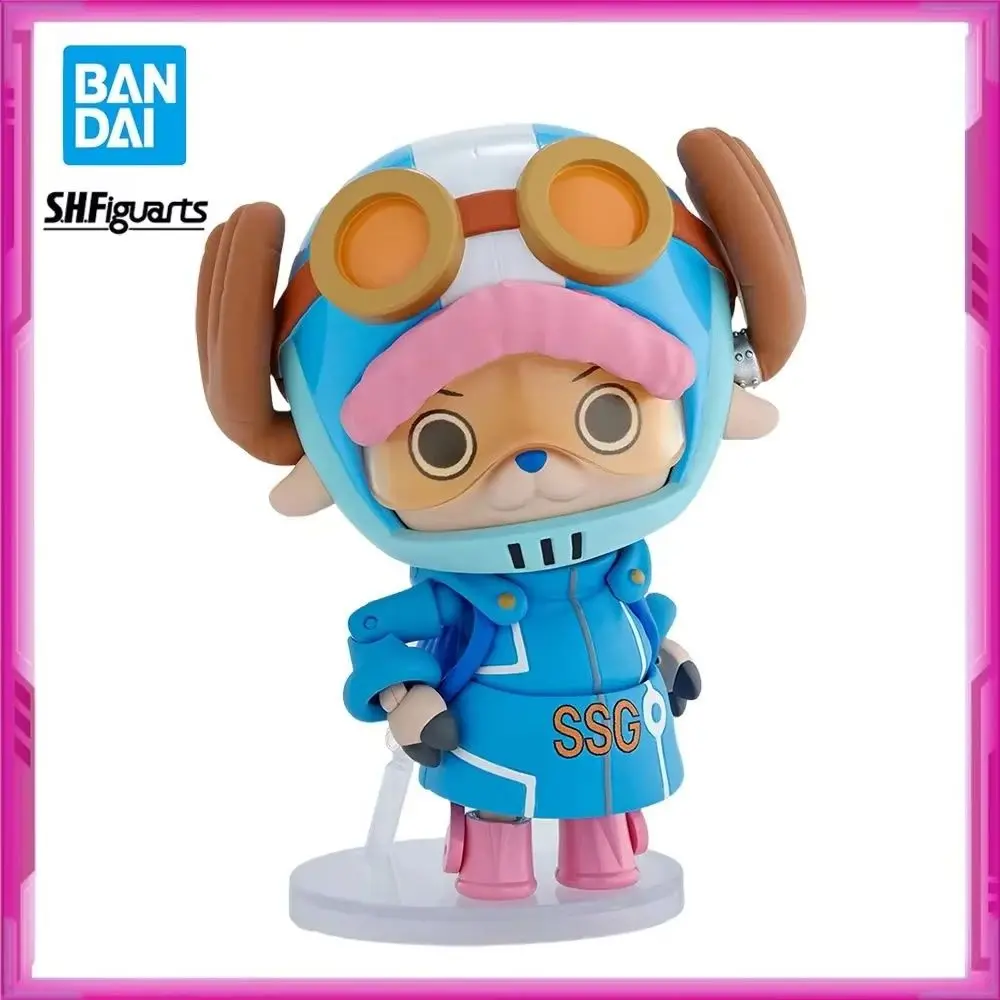 

Original BANDAI SHF ONE PIECE Tony Tony Chopper Egghead PVC Anime Action Collections Model Toy Figures