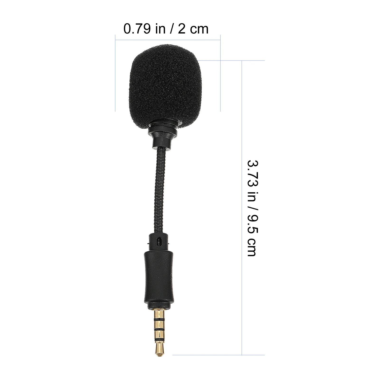 

Mini Microphone Recording Voice Noise Reduction for Laptop PC Portable Professional Shielded Wire High Sensitivity Sound