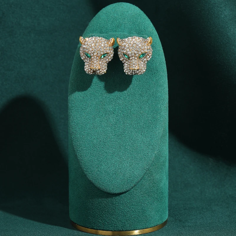 Vintage Leopard Head Animal El - Vintage Fashion Trends 2026 评论和价格