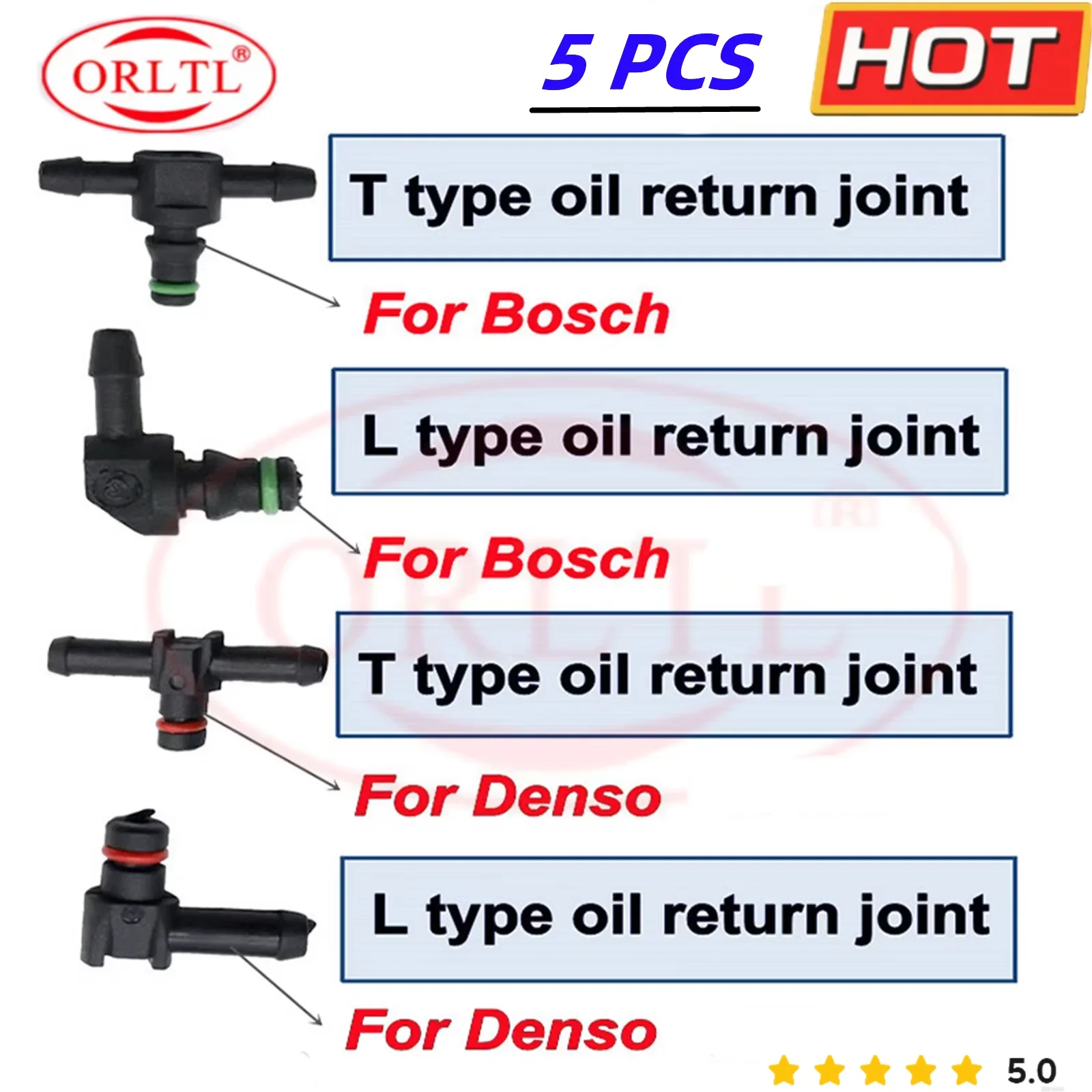 5 Pcs T And L Type …