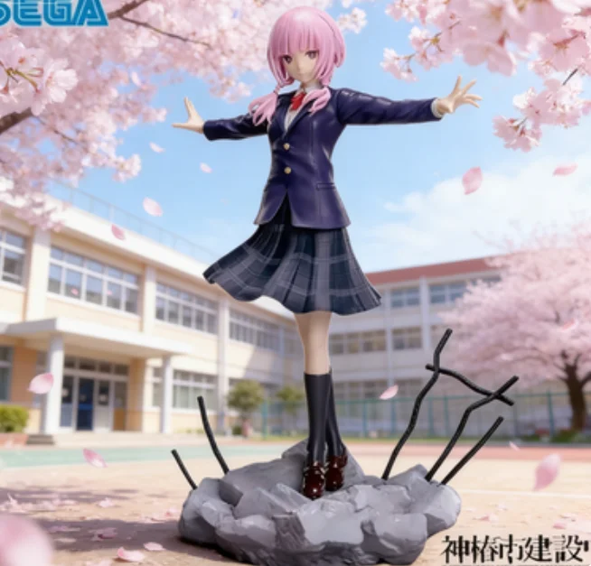 

Оригинальная коллекционная фигурка Sega Kamitsubaki Luminasta, Морисаки Аюму, с многосуставным шарнирным дизайном, премиум-модель для гаража, горячий коллекционный предмет