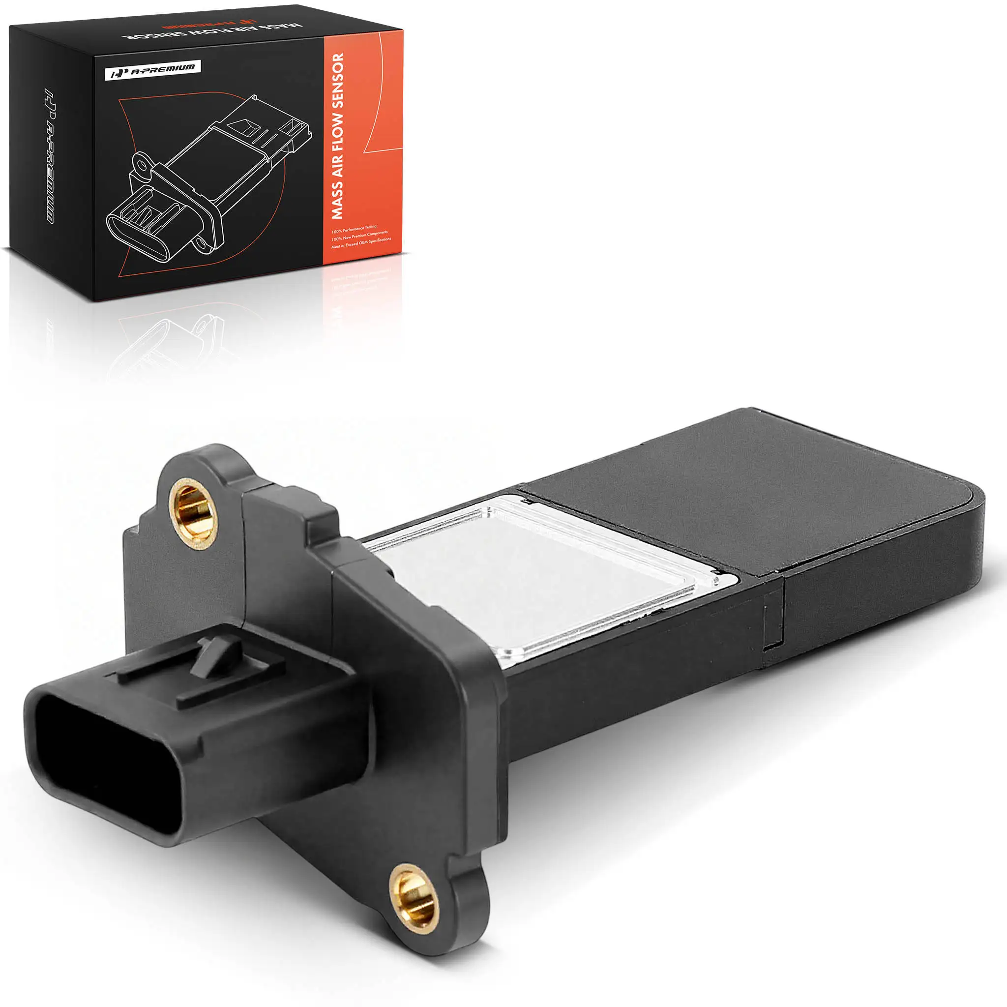 A-Premium Mass Air Flow Sensor (MAF) without Housing for Ford F-150 10-14 18-20 F-250 Super Duty F-350 Super Duty 11-19 Explorer