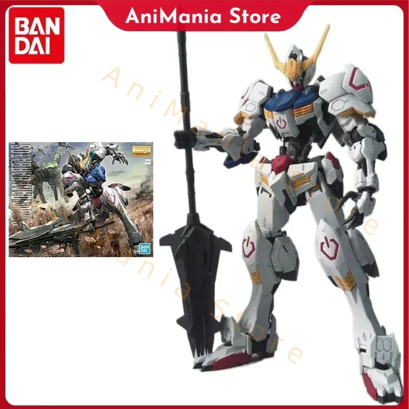 

Bandai Gundam Model Kit Аниме Фигурка MG 1/100 ЗАЩЕЛЕННЫЙ ОРФАНс Барбатос Четвертая форма Фигурки Игрушки Подарки для детей