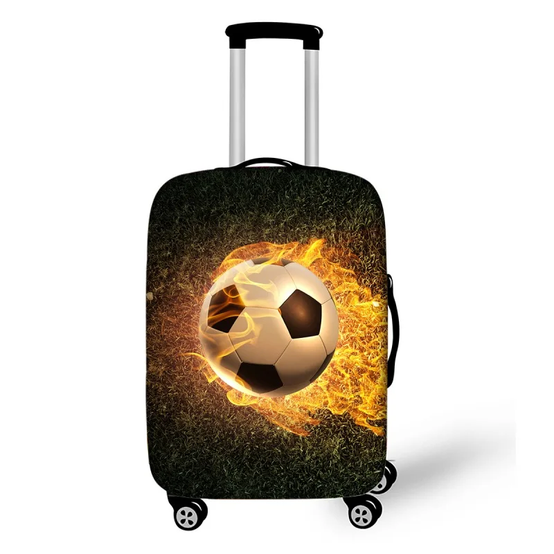 2023 New Football Design Luggage Protective Cover Travel Suitcase Cover Elastic Fashion Cases 18 to 32 Inches Travel Accessories