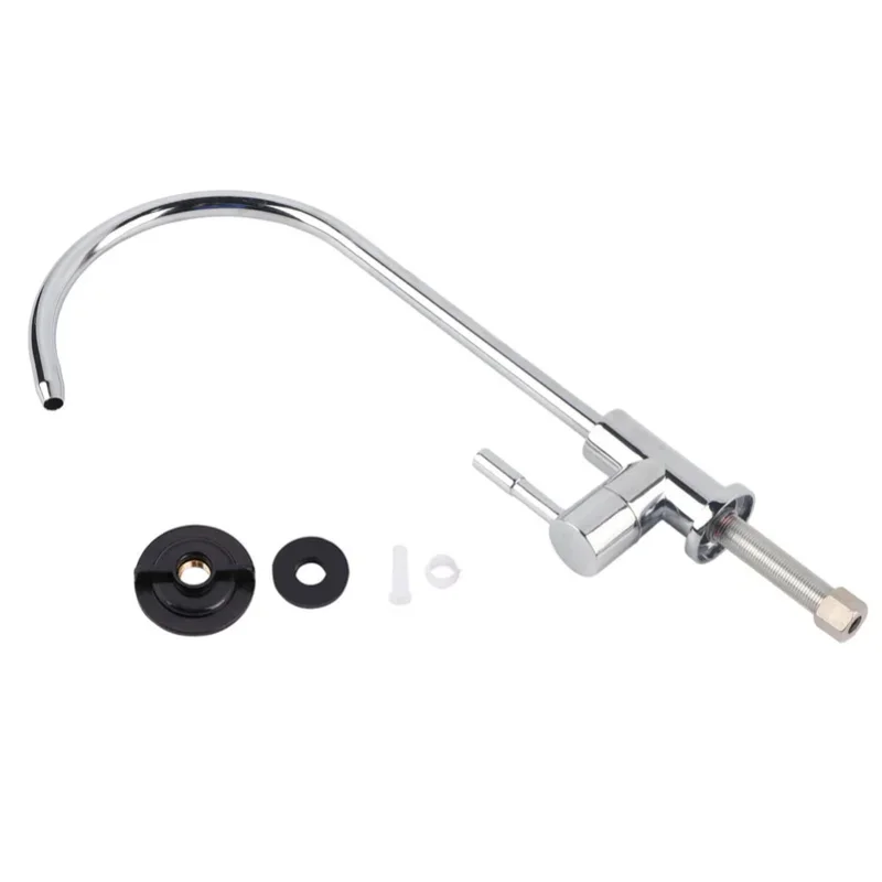3/8inch Zinc Alloy Kitchen Sink Chrome-Plated Reverse Osmosis RO  Water Filter Faucet