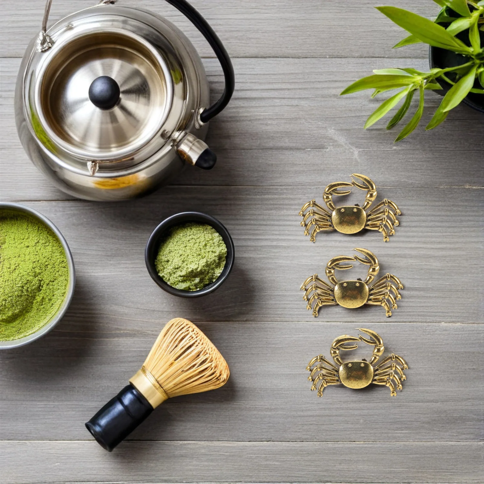 

Elegant Crab Napkin Rings Set Resin Dinner Table Decoration for Weddings Birthday Party Home Decorative Crab Table Accessories