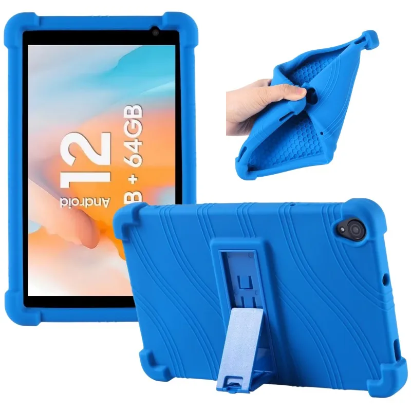 

For Alldocube iPlay 50 iPlay50 Mini Lite 8" Tablet PC Soft Silicone Shockproof Cover Case with Rear Kickstand