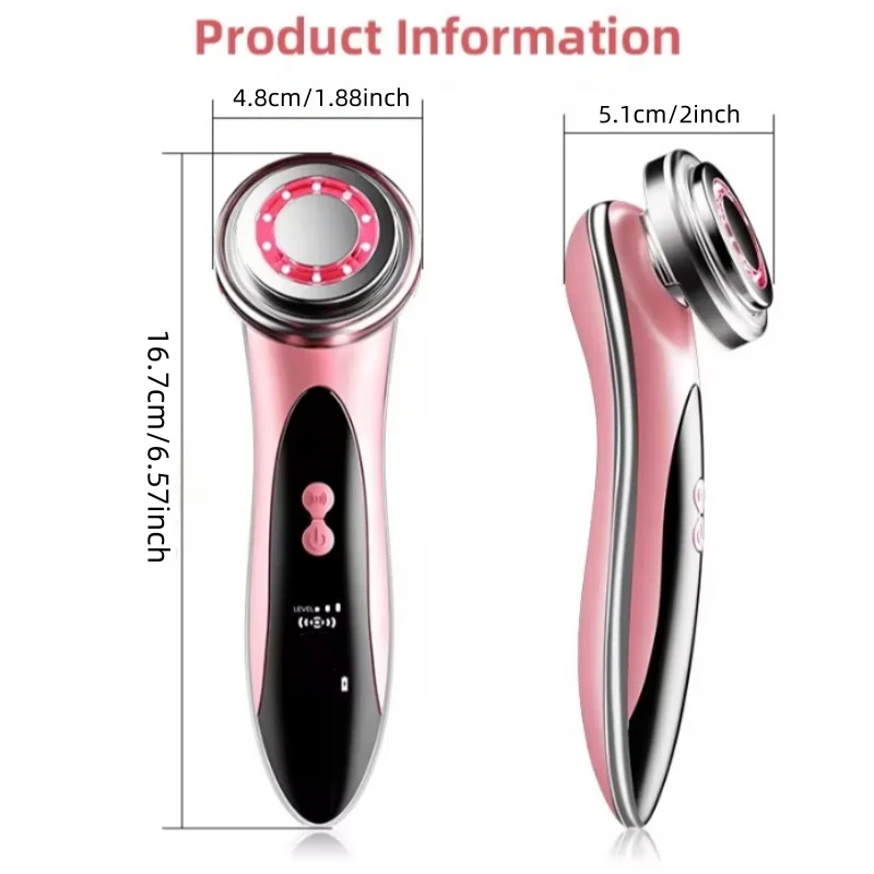 EMS เครื่องนวดความถี่สูงเครื่องยกกระชับผิวหน้าไฟฟ้าทําความสะอาดผิวหน้าฟื้นฟูยกกระชับ