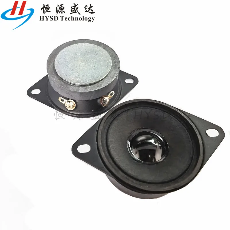 Outer Magnetic Iron Case Mini Speaker 2 Inch Tweeter 4 ohms 10W Diameter 50MM 5CM Treble Audio Loudspeaker Home Theater With Ear