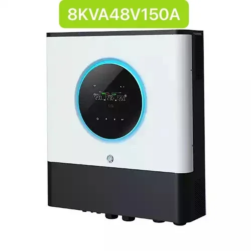 The new 8KW 48V120A/150A MPPT household off-grid reverse control all-in-one machine can be combined with 6 PV90-4