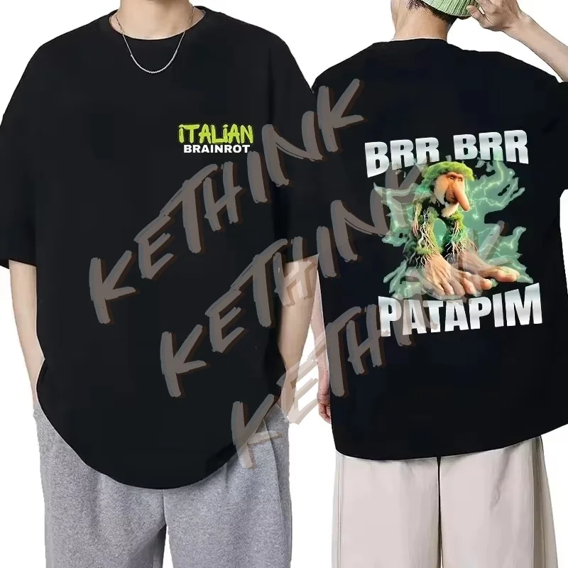 

Women Meme Short Sleeve Print Tshirt Tralalero Tralala Tung Tung Tung Sahur Tee Shirt Funny Italian Brainrot T-shirt Clothes