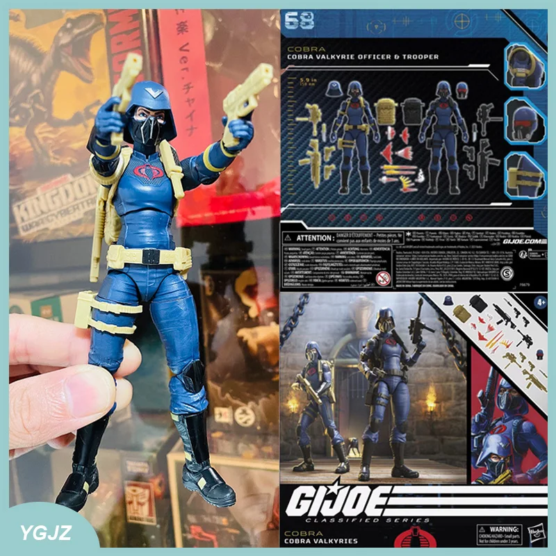 G.i. Joe Cobra Valkyries Action Figure Gijoe Classified Series Anime Figures Gi Joe Figurine Statue Model Dolls Collectible Toy