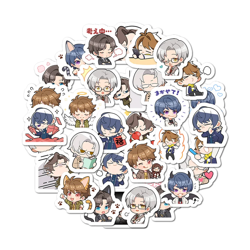 32Pcs Cartoon Tears of Themis Sticker DIY Phone Notebook Suitcase Waterproof Sticker Kids Toy Decor Lables