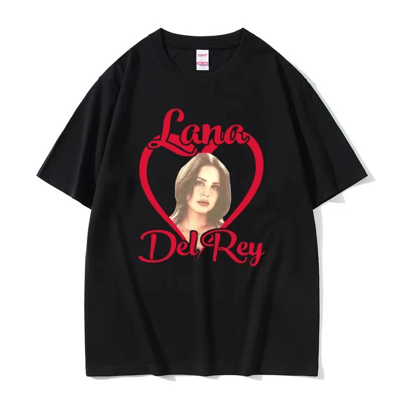 

Lana Del Rey Love Graphics Tshirt Short Sleeve Summer Men Women Art Aesthetic T Shirt Tops Unisex Fashion Harajuku Streetwear