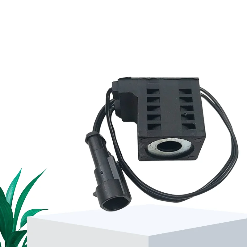 

Excavator Pilot Safety Lock Solenoid Valve Coil high quality excavator accessories Free shipping For XGMA 806 808 822 821