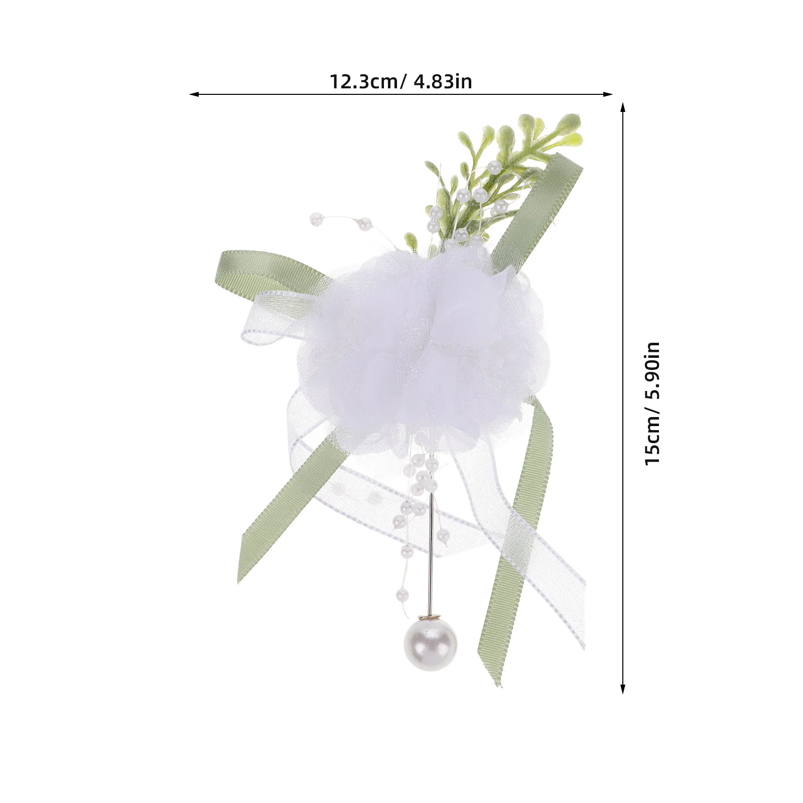 Squisita sposa damigella d'onore fiore all'occhiello colore fresco accessorio da sposa artificiale romantico puntello per foto per matrimonio da uomo dello sposo