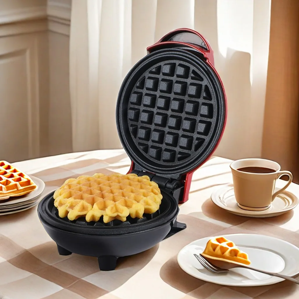 Multi Functional Mini Waffle Sandwich Cake Maker, Breakfast Cooking Machine, Dessert Making Machine, Toaster, Kitchen Utensils