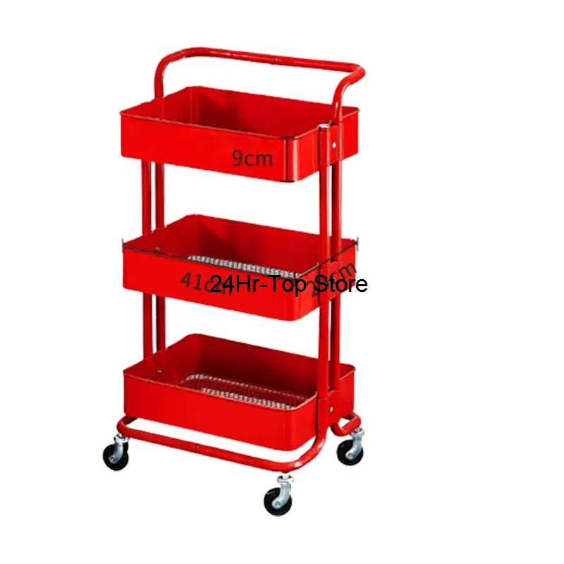 

Tattoo Rolling Salon Trolley Cosmetic Barber Makeup Beauty Salon Trolley Medical Drawers Carrito Auxiliar Salon Furniture BL50ST