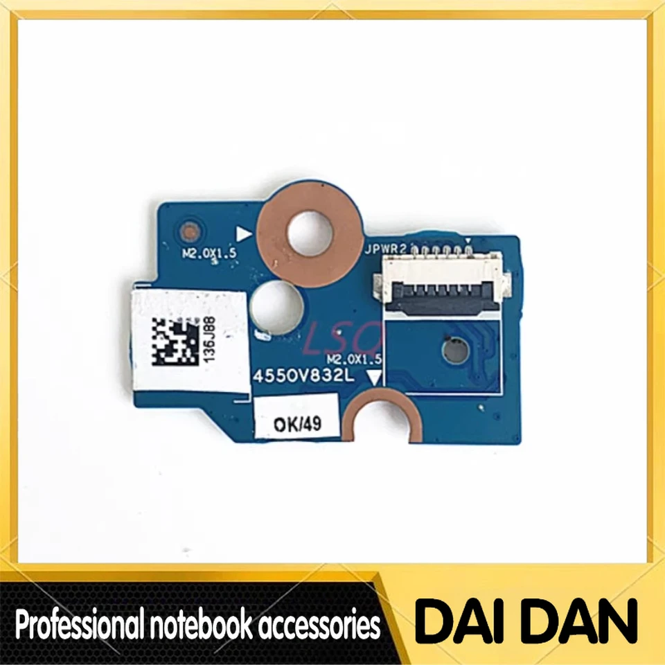 LS-H474P ل HP بافيليون 17-cd 17-cd0010TX مفتاح الطاقة زر المجلس بدون كابل 100% اختبار موافق #2