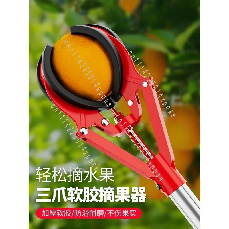 For Peach Persimmon Tree Branch Fruit Picker Pole Harvesting Tool