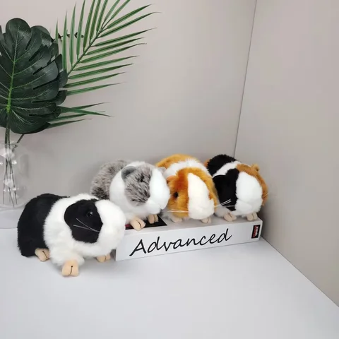 Realistic Guinea Pig Plush Toy - Children's Gift Stuffed Animal Soft and Safe for Birthdays